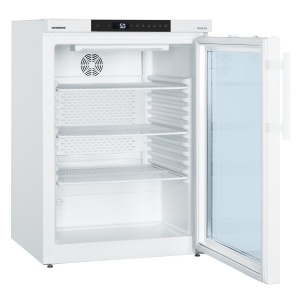 MKUv 1613 Pharmacy / Medical Fridge 141L Glass Door (White)