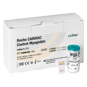 Roche Cardiac M(Myoglobin) Tests (20) For Cobas H 232