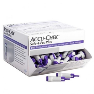 Safe T Pro Plus Lancets 200 Pcs Accu Chek