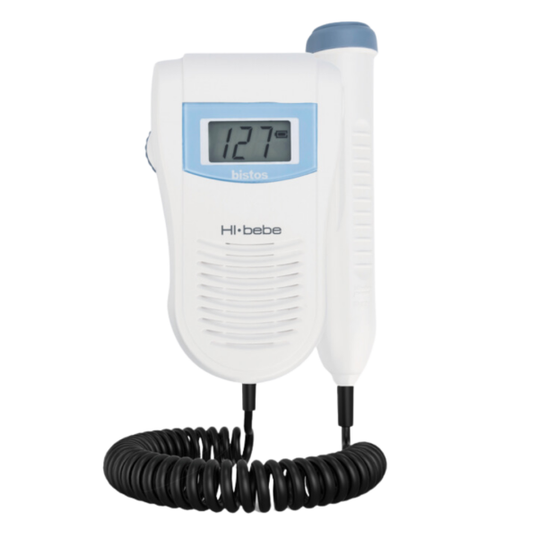 Hi Bebe Doppler Foetal Monitor With LCD Display & Sound 3MHZ (BT-200T)