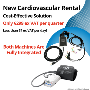 New Cardiovascular Quarterly Rental - ECG & ABPM - Both Machines Are Fully Integrated